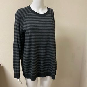 Eileen Fisher sweater, banded sleeve/waist, tencel/spandex material super soft